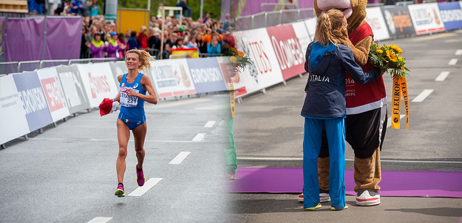 Maratona Europei Zurigo 2014 Valeria Straneo